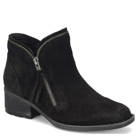 Women’s Born Montoro Black Distress Leather Boots 6 US! - Picture 14 of 14